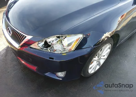 2009 Lexus Is 250 from USA, damaged, VIN JTHCK262695035281